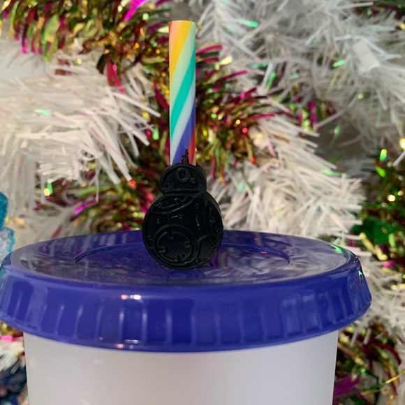 BB8 Straw Topper - Picture 3 of 4